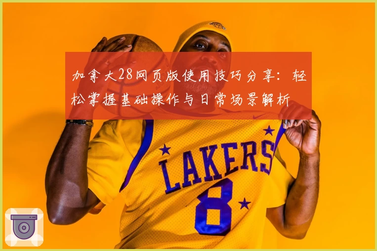 加拿大28网页版使用技巧分享：轻松掌握基础操作与日常场景解析
